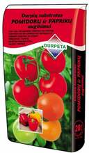 Turba substraat tomatitele ja paprikatele DURPETA GP0146, 20 l