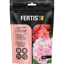 Väetis pelargooniatele ja begooniatele Fertis, 0,8 kg