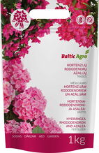 Väetis hortensiatele, rododendronitele ja asaleadele Baltic Agro, 1 kg