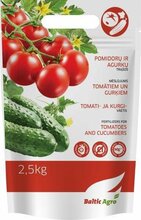 Väetis tomatitele ja kurkidele Baltic Agro, 2,5 kg