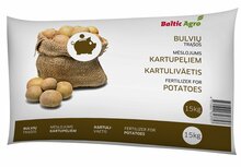 Väetis kartulitele Baltic Agro Ekonominės, graanulid, 15 kg