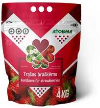 Väetis maasikatele ja kuumaasikatele Agrochema 9280144, graanulid, 4 kg