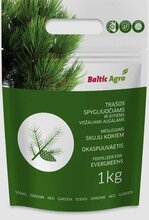 Väetis okaspuudele ja teistele igihaljastele taimedele Baltic Agro, 1 kg