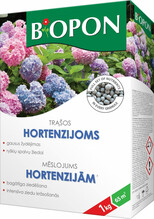 Väetisegraanulid hortensiatele Biopon, 1 kg