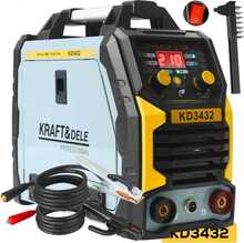 Keevitusaparaat Kraft & Dele KD3432, inverter, MIG Flux MMA TigLift