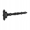 Väravate hing Domax, ZB 300 C, 300 x 45 x 90 x 3 mm, must, 81042