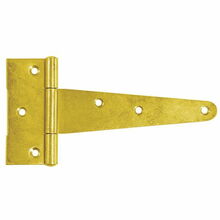 Väravate hing Domax, ZT100, 100 x 30 x 65 x 2,0 mm, kollane tsink, 8181
