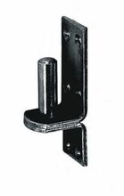 Värava hingehoidik Domax, C13/25c, 13 x 25 mm, must
