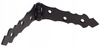 Väravate hing DOMAX, ZOF 200, 200 x 34 x 2 mm, must