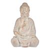 Aiafiguur Ibergarden Buda, valge, 24,5 x 50 x 31,8 cm