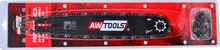 Saejuhtplaat koos 2 ketiga AWTOOLS AW80152 35 cm, 3/8, 1,3 mm, 52