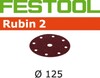 Lihvpaber Festool Rubin 2, 125 mm, P60, 10 tk