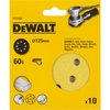 Lihvpaber DeWalt DT3102-Q, 125 mm, K60, 10 tk