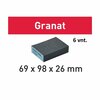 Lihvimiskäsn Festool Granat 201082, 69 x 98 x 26 mm, P120, 6 tk