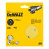 Lihvpaber DeWalt DT3123-QZ, 150 mm, P80, 10 tk