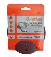 Lihvketas Cortex 28171, 150 mm, P120, 15 auku, 5 tk