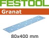 Lihvpaber Festool Granat P120, 80 x 400 mm, 50 tk