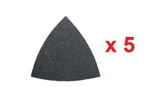 Lihvimisleht Fein P80, 80 mm x 80 mm, 5 tk