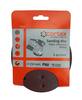 Lihvketas Cortex 28169, 150 mm, P80, 15 auguga, 5 tk