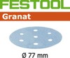 Lihvpaber Festool Granat STF D77/6 P180 GR/50, 50 tk