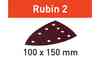 Lihvpaber Festool Rubin 2, 100 x 150 mm, P150, 50 tk