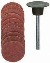 Lihvketaste komplekt PROXXON MICROMOT koos hoidjaga, 18 mm, 10 tk