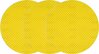 Lihvimisketas Yato YT-84603, perforatsiooniga, takjakinnitus, 225 mm, P120, 3 tk