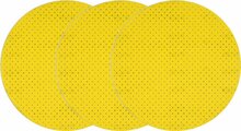Lihvimisketas Yato YT-84603, perforatsiooniga, takjakinnitus, 225 mm, P120, 3 tk