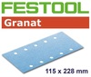 Lihvpaber Festool Granat P40, 115 x 228 mm, 50 tk