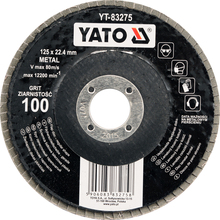 Lihvketas Yato YT-83271, 125 mm, P36