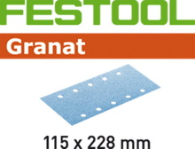 Lihvpaber Festool Granat P120, 115 x 228 mm, 100 tk
