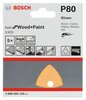 Lihvpaber Bosch C470, 93 mm, K80, 5 tk