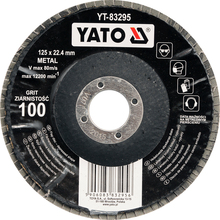 Lihvketas Yato YT-83293, P60, 125 x 22 mm