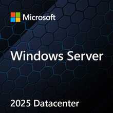 Microsoft Windows Server DataCenter 2025, EP2-25156, OEM, 16 Core, x64, DVD