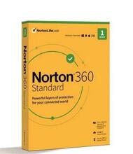 Norton 360 Standard, 2 aastat, 1 kasutaja, 1 seade, 10GB