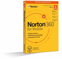 Norton 360 Mobile, 1 aasta, 1 kasutaja, 1 seade