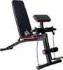 Multifunktsionaalne treeningpink Homcom 120 kg must