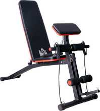 Multifunktsionaalne treeningpink Homcom 120 kg must