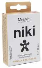 Auto õhuvärskendaja Mr & Mrs Fragrance Niki Vanilla & Patchouli, 1 tk