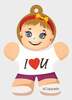 Lõhnaküüllatus Acappella Girl, I Love You, 1 tk