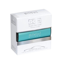Autolõhn Millefiori Milano Icon Light Blue Nero, 47 g