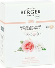 Autolõhnastaja täitepakend Maison Berger Paris Paris Chic, 2x17 g