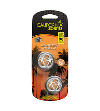 Mini difuusor California Scents Monterey Vanilla, 3 ml
