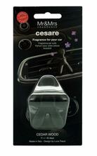 Auto õhuvärskendaja Mr & Mrs Fragrance Cesare Cedar Wood, 1 tk