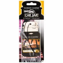 Riputatav autoõhuvärskendaja Yankee Candle Black Coconut, 1 tk