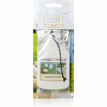 Autolõhnastaja Yankee Candle Clean Cotton, 3 tk