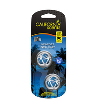 Mini difuusor California Scents Newport New Car, 3 ml