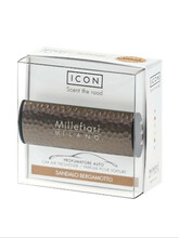 Autolõhnastaja Millefiori Milano Icon Metal Shades sandlipuu ja bergamott, 47 g
