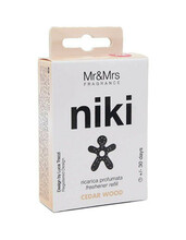 Autolõhna täitepadrun Mr & Mrs Fragrance Niki Cedar Wood