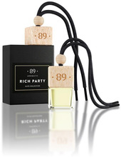 Rippuv klaasist autolõhnastaja Aromatic 89 Rich Party, 8 ml